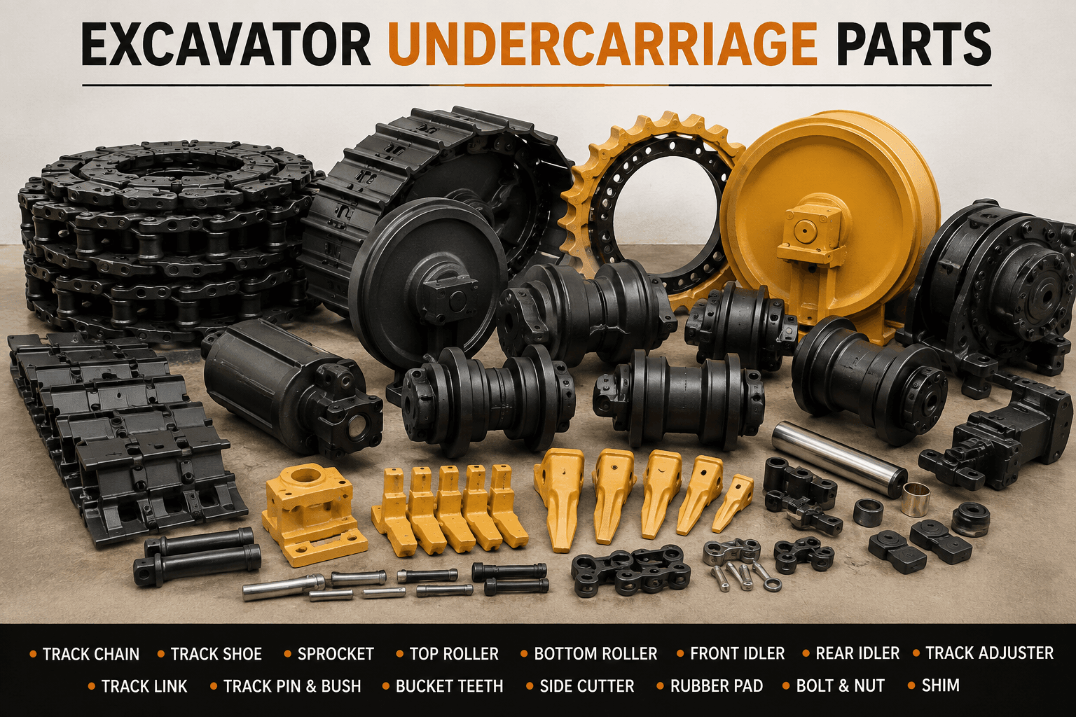 Excavator Spare Parts